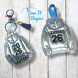 2026 School Leavers Hoodie Bag Tag Hanger and Eyelet Key Fob - Digital Design