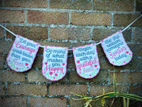 Floral Positive Quotes Banner 5x7 - 4 designs - Digital Download