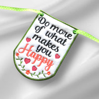 Floral Positive Quotes Banner 5x7 - 4 designs - Digital Download
