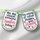 Floral Positive Quotes Banner 5x7 - 4 designs - Digital Download