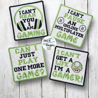 I'm a Gamer Gaming Square 4x4 Coasters (Set of 4) - Digital Download
