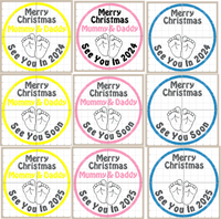 See You in 2024 New Baby Circle Decorations Set (18 designs)- Digital Download