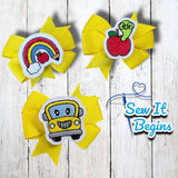 Back to School Pencil Topper and Feltie Set - Digital Download