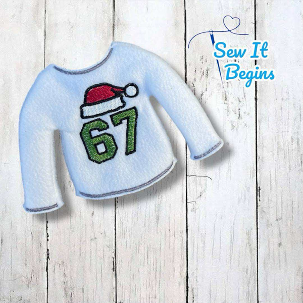 Six Seven 6 7 Elf sized Jumper Sweater - Digital Download