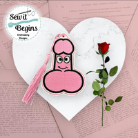 I Love Your Willy Penis Book Mark and Feltie Charm and Tag Set  4x4 - Digital Download