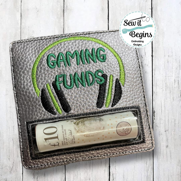 Gaming Funds Money Holder Gift Card 4x4 - Digital Download