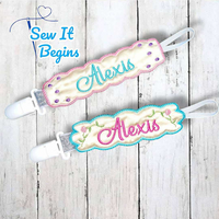 Cute Cloud Baby Toy Pacifier Dummy Clip 5x7- Digital Download