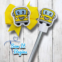 Back to School Pencil Topper and Feltie Set - Digital Download