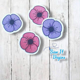 Poppy Felties Set - 2 Designs - Digital Download