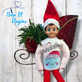 Santa Hat Squishy Dumpling Elf sized Jumper Sweater - Digital Download