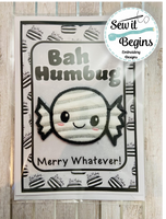 Bah Humbug Merry Whatever Mini Decoration with Printables - Digital Download
