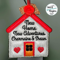 New Home New Adventures House Sign 4", 5", 6" & 8" - Digital Download