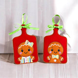 Girl and Boy Gingerbread Chopping Board Designs - 3 sizes - Digital Download