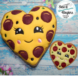 Cutie Pizza In The Hoop Stuffie Mini Cushion  All Sizes