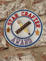 Star Crafter Merit Award Hanger or Badge (All 4x4)