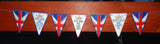 Union Flag, Union Jack Bunting Flags (set of 6 flags) 4x4 and 5x7