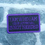 I AM WHO I AM In The Hoop Patch 4x4 design