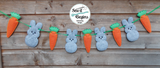 Peeps and Carrots Banner 4x4 and 5x7