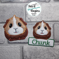Guinea Pig and Guinea Pig with Name Plate Hanging Decorations (2 designs)