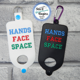 Hand Face Space UK's New Slogan Hand Sanitizer Case (Set of 2)