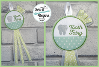 Tooth Fairy Rosette with Pocket