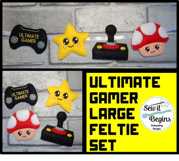 Ultimate Gamer Garland Set 4x4 ITH