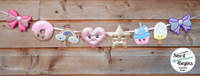 Cupcakes and Giggles Garland Bunting Flags with 7 separate designs