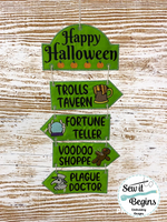 Bring on Halloween Large Road Sign 5x7 & 6x10 - Digital Download