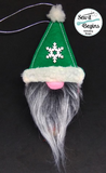 Fluffy Hanging Gnome Decoration in 2 sizes