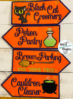 Happy Halloween with Haunted House Topper Road Sign 5x7 & 6x10 - Digital Download