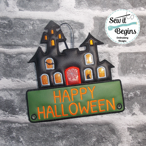 Haunted House Topper ONLY 5x7 & 6x10 - Digital Download
