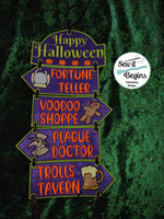 Bring on Halloween Large Road Sign 5x7 & 6x10 - Digital Download